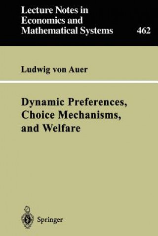 Carte Dynamic Preferences, Choice Mechanisms, and Welfare Ludwig von Auer