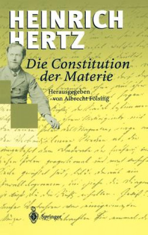 Carte Die Constitution Der Materie Heinrich Hertz