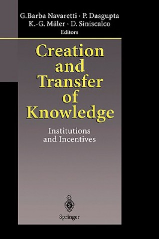 Livre Creation and Transfer of Knowledge Giorgio Barba Navaretti