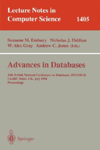 Kniha Advances in Databases Suzanne Embury