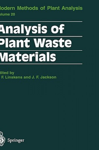 Kniha Analysis of Plant Waste Materials Hans F. Linskens