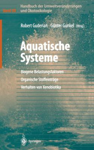 Könyv Handbuch Der Umweltver nderungen Und  kotoxikologie Robert Guderian