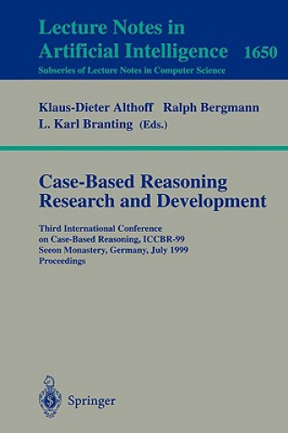Book Case-Based Reasoning Research and Development Klaus-Dieter Althoff