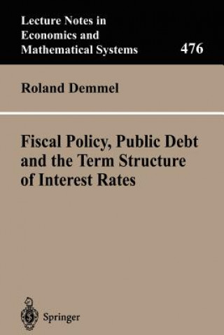 Książka Fiscal Policy, Public Debt and the Term Structure of Interest Rates Roland Demmel