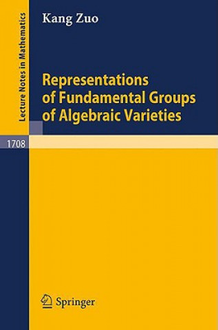 Книга Representations of Fundamental Groups of Algebraic Varieties uo Kang