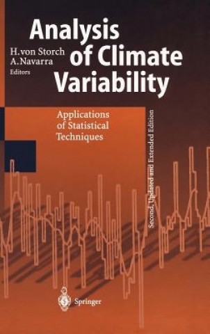 Könyv Analysis of Climate Variability Hans von Storch