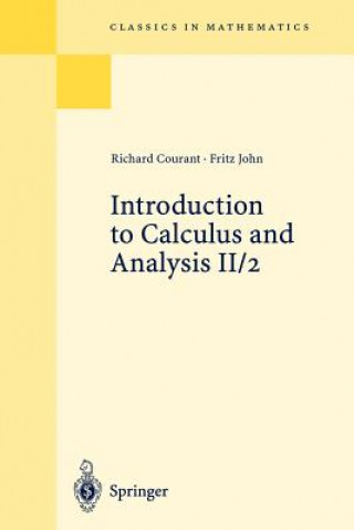 Carte Introduction to Calculus and Analysis II/2 Richard Courant