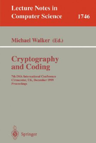 Book Cryptography and Coding Michael Walker