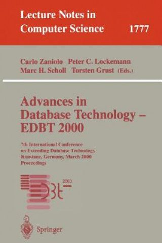 Kniha Advances in Database Technology - EDBT 2000 Carlo Zaniolo