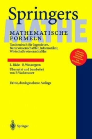 Carte Springers Mathematische Formeln Lennart Rade