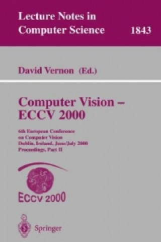 Kniha Computer Vision - ECCV 2000 David Vernon