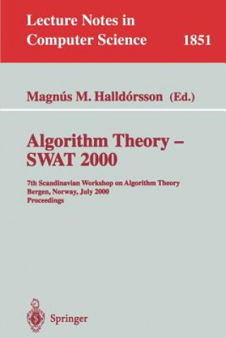 Kniha Algorithm Theory - SWAT 2000 Magnus M. Halldorsson