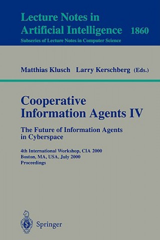 Libro Cooperative Information Agents IV - The Future of Information Agents in Cyberspace Matthias Klusch