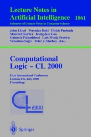 Книга Computational Logic - CL 2000 John Lloyd