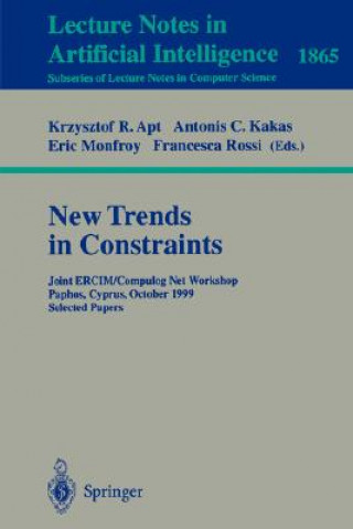 Könyv New Trends in Constraints Krzysztof R. Apt