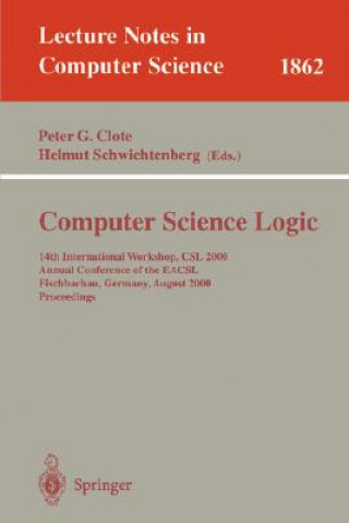 Książka Computer Science Logic Peter G. Clote