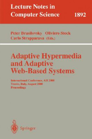 Book Adaptive Hypermedia and Adaptive Web-Based Systems Peter Brusilovsky