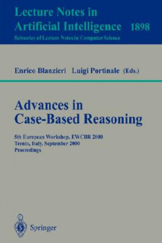 Könyv Advances in Case-Based Reasoning Enrico Blanzieri