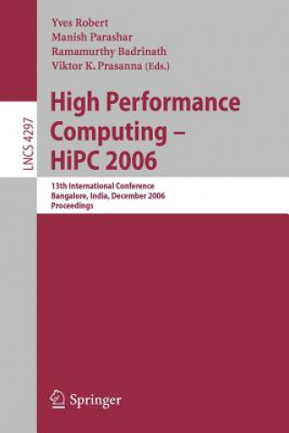 Kniha High Performance Computing - HiPC 2006 Yves L. Robert