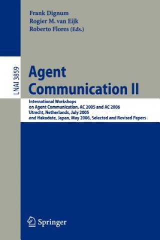 Kniha Agent Communication II Frank Dignum