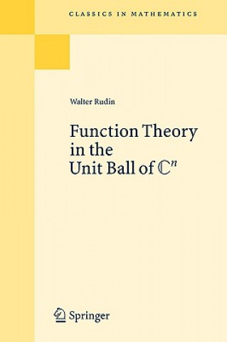 Könyv Function Theory in the Unit Ball of Cn Walter Rudin
