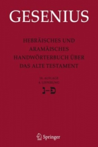 Livre Hebraisches Und Aramaisches Handworterbuch Uber Das Alte Testament Wilhelm Gesenius