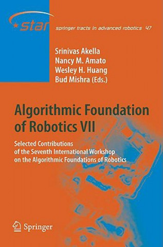 Kniha Algorithmic Foundation of Robotics VII Srinivas Akella