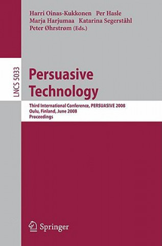 Książka Persuasive Technology Harri Oinas-Kukkonen