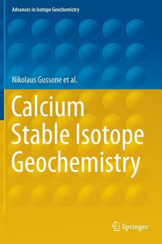 Carte Calcium Stable Isotope Geochemistry Nikolaus Gussone