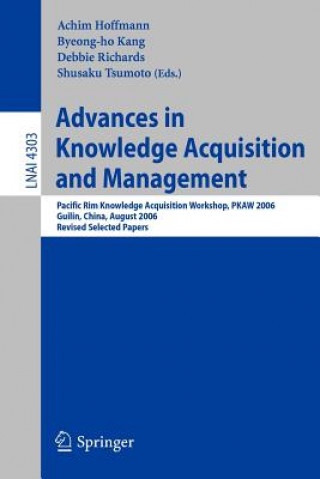 Carte Advances in Knowledge Acquisition and Management Achim Hoffmann