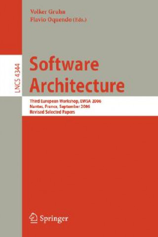 Kniha Software Architecture Volker Gruhn