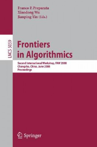 Book Frontiers in Algorithmics Franco P. Preparata