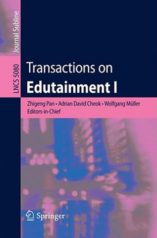 Kniha Transactions on Edutainment I Abdennour El Rhalibi