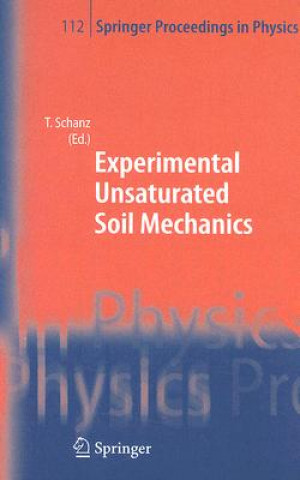 Kniha Experimental Unsaturated Soil Mechanics T. Schanz