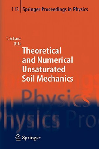 Carte Theoretical and Numerical Unsaturated Soil Mechanics T. Schanz