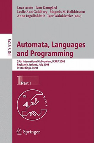 Książka Automata, Languages and Programming Luca Aceto