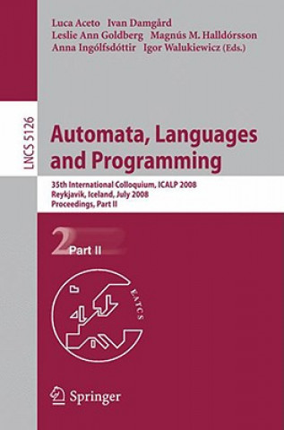 Książka Automata, Languages and Programming Luca Aceto