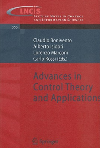 Книга Advances in Control Theory and Applications Claudio Bonivento