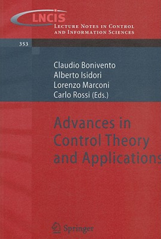 Książka Advances in Control Theory and Applications Claudio Bonivento