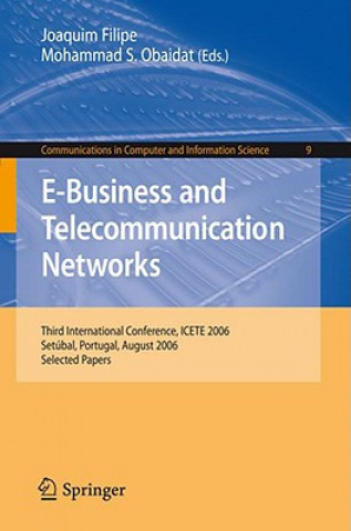 Kniha E-Business and Telecommunication Networks Joaquim Filipe