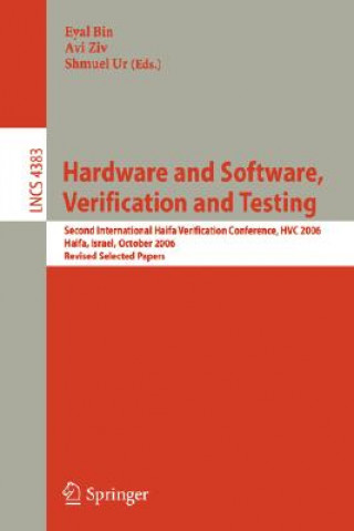 Book Hardware and Software, Verification and Testing Eyal Bin