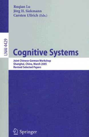 Kniha Cognitive Systems Ruqian Lu