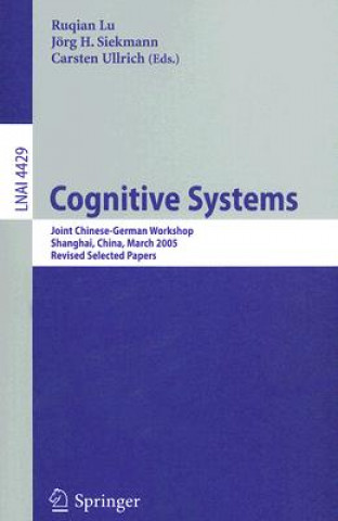 Knjiga Cognitive Systems Ruqian Lu