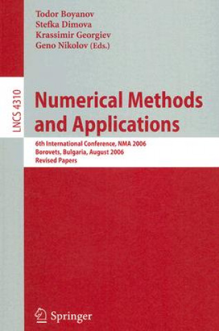 Kniha Numerical Methods and Applications Todor Boyanov