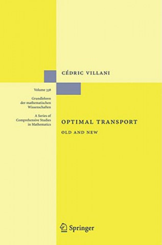 Kniha Optimal Transport Cédric Villani
