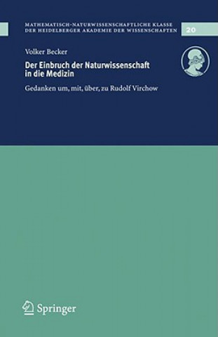Könyv Einbruch Der Naturwissenschaft in Die Medizin Volker Becker