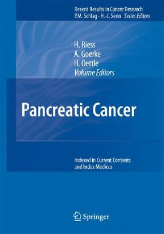 Kniha Pancreatic Cancer Helmut Oettle