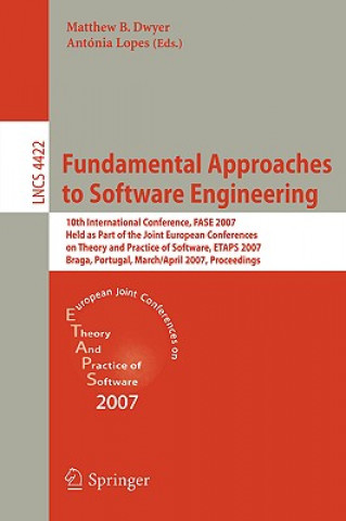 Knjiga Fundamental Approaches to Software Engineering Matthew B. Dwyer