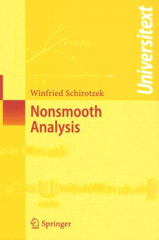 Kniha Nonsmooth Analysis Winfried Schirotzek