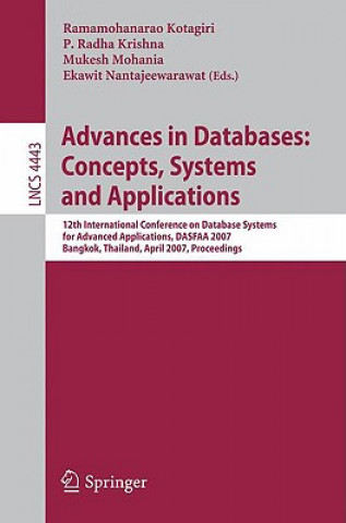 Βιβλίο Advances in Databases: Concepts, Systems and Applications Ramamohanarao Kotagiri